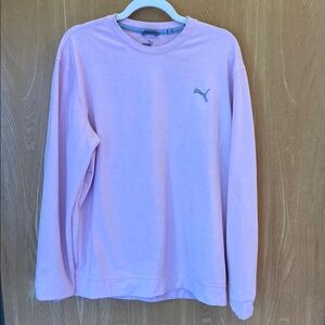 Puma Long Sleeve Tee - Light Pink
